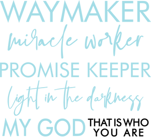 Waymaker Miracle Worker Tshirt