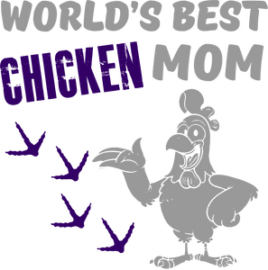 Worlds best chicken mom T-Shirtanimals, chickens, farm, farmer, farming, Ladies, Mens, mom, Unisex