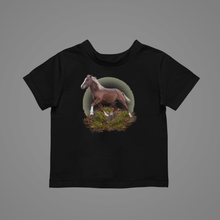 Load image into Gallery viewer, Yearling On Turf Kids T-Shirtboy, dog, dyzynu, girl, kids, neice, nephew
