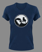 Load image into Gallery viewer, Ying-Yang Dog And Cat T-shirtanimals, cat, dog, Ladies, Mens, pets, Unisex
