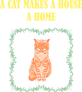 A Cat Makes A House A Home Hoodie
