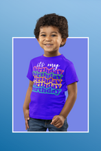 Load image into Gallery viewer, Kids Tshirt - &#39;Its my birthday&#39;
