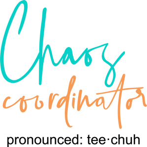 chaos coordinator pronounced tee-chuh Tshirt