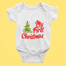 Load image into Gallery viewer, My First Christmas Baby Vest
