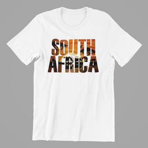 South Africa 2 T-shirtafrica, animals, elephants, horse, Ladies, Mens, south africa, tree, Unisex