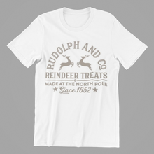 Load image into Gallery viewer, Rudoph and Co Reindeer Treats Tshirt
