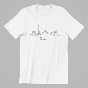 Paris Skyline Tshirt