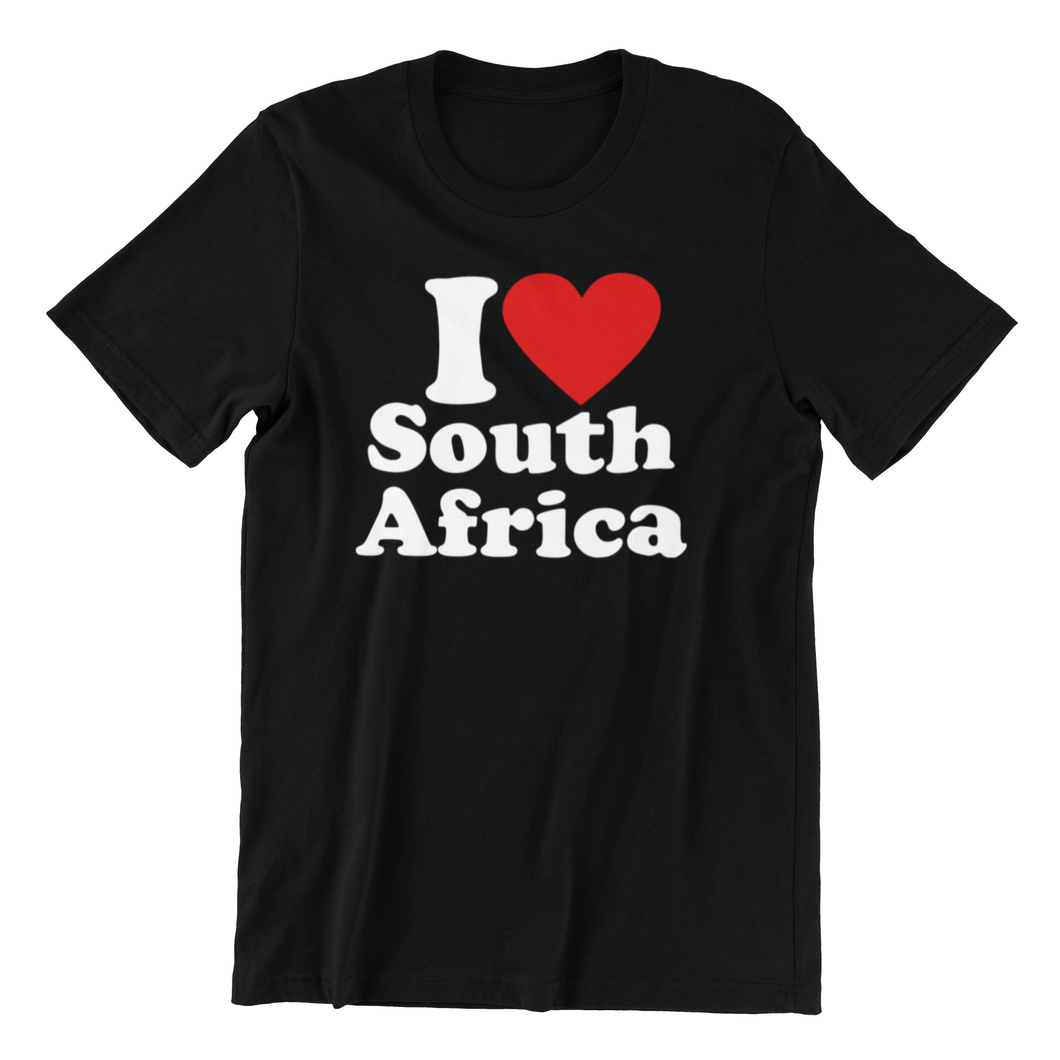 I love South Africa T-shirtLadies, Mens, Unisex