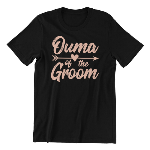 Ouma of the Groom T-shirt - Bachelorette Party T-shirtaunt, bachelorette, bachelorette party, bride, Ladies, mom, ouma, sister, wedding