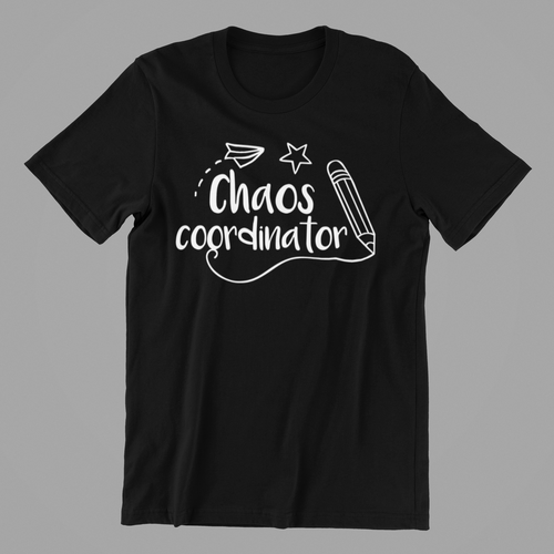 Chaos Coordinator T-shirtfamily, funny, Ladies, Mens, mom, sarcastic, Unisex