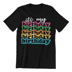 Kids Tshirt - 'Its my birthday'