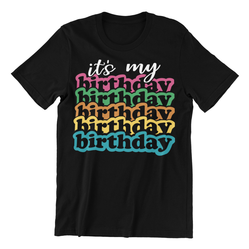 Kids Tshirt - 'Its my birthday'