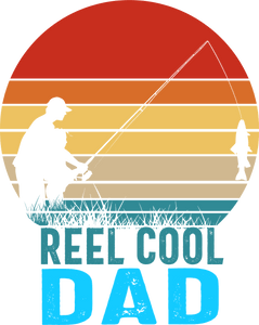 Reel cool dad T-Shirtdad, Fathers day, fishing, funny, Ladies, Mens, Unisex